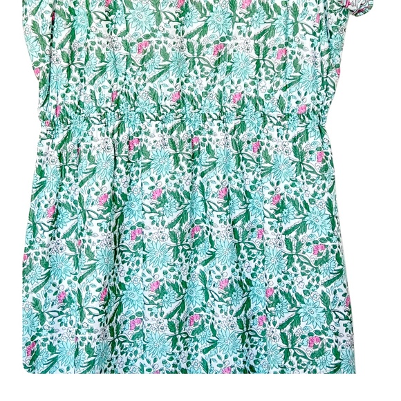 Talbots Voile Fit & Flare Dress Pretty Primrose  Size 14W - Picture 6 of 12